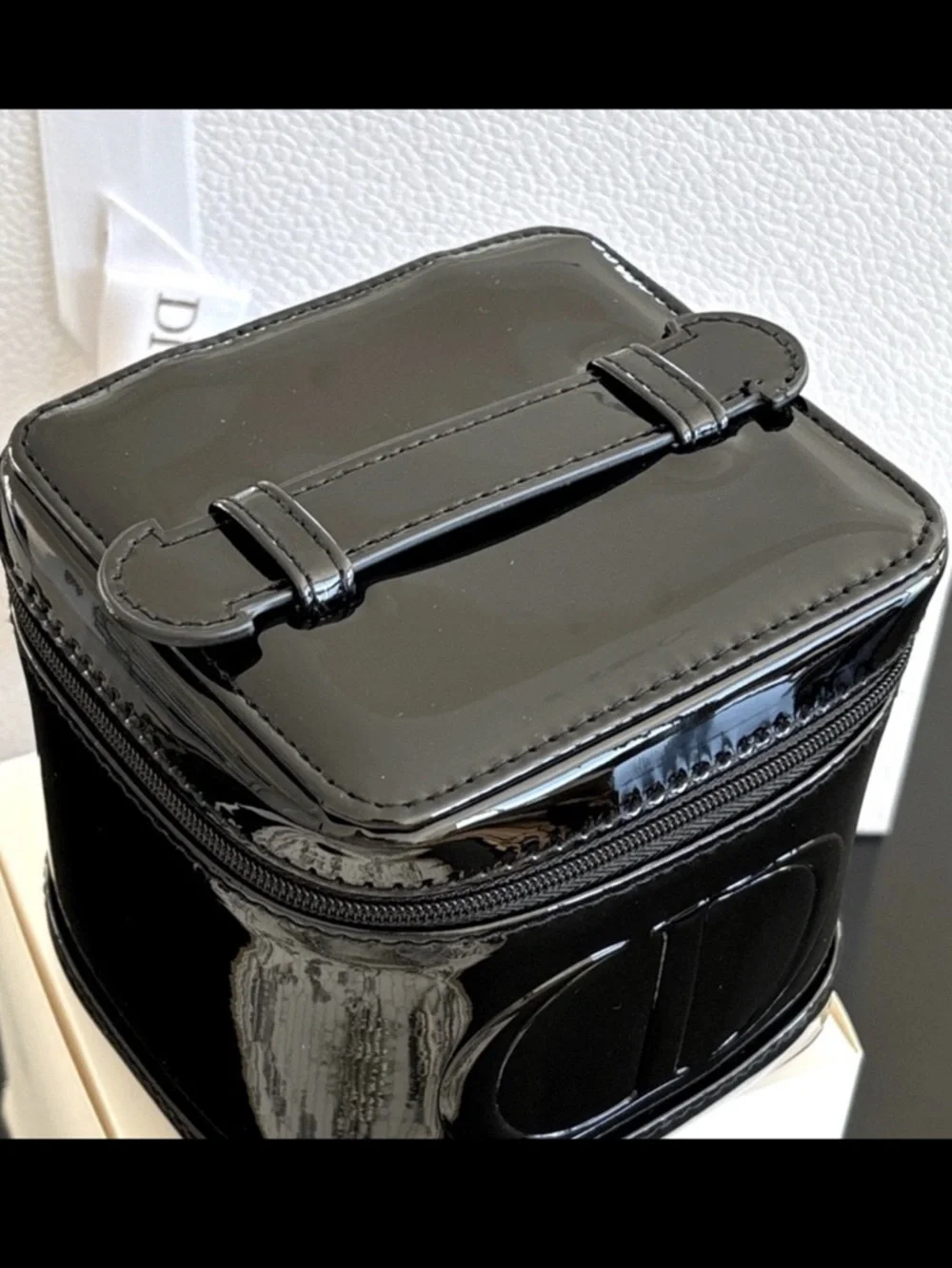 DIOR Black Vanity Case/Pouch